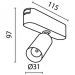 Трековый светодиодный светильник Maytoni TR103-1-5W4K-M-B Focus LED Radity