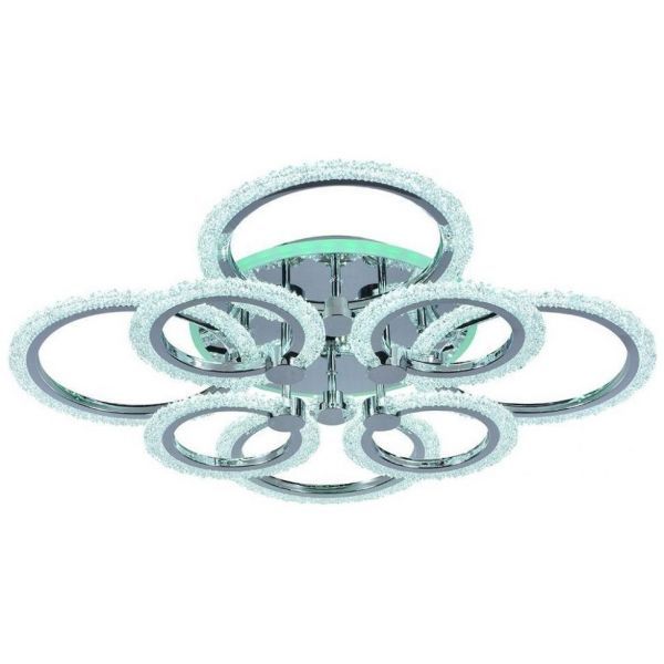 Светодиодная люстра Profit Light 8003/4+4 CHR