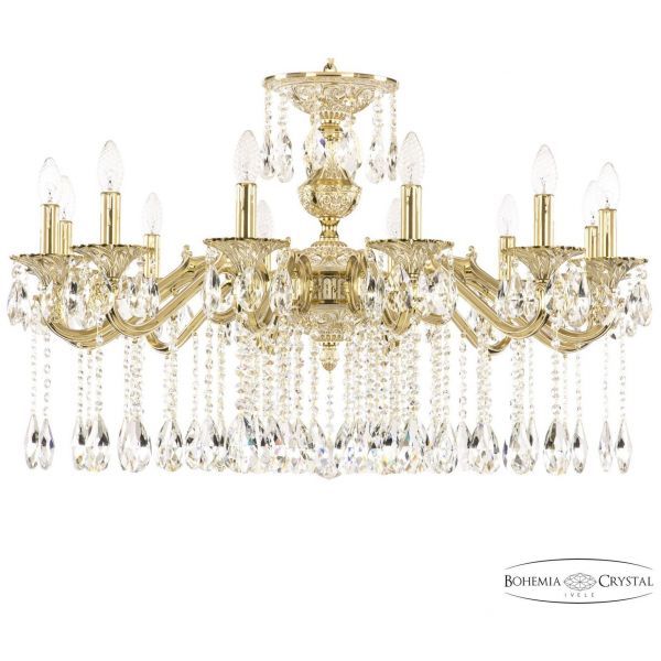 Люстра бронзовая 72202/12/300 A GW Bohemia Ivele Crystal