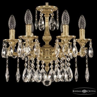 Люстра бронзовая 73102/6/125 A G Bohemia Ivele Crystal