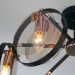 Умный потолочный светильник в стиле лофт Eurosvet 70121/6 черный Smart