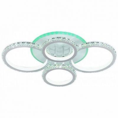 Потолочный светодиодный светильник 18052/4 WHT 176W+8W RGB белый Profit Light