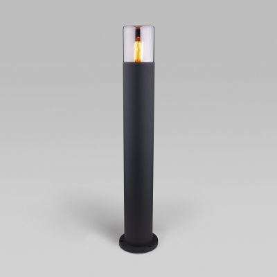 Ландшафтный светильник Roil IP54 чёрный/дымчатый плафон Elektrostandard 35125/F