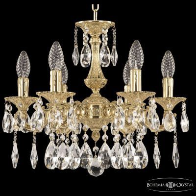 Люстра бронзовая 72101/6/125 A G Bohemia Ivele Crystal