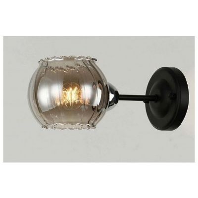 Бра Linvel LB 9353/1 Эшли Чёрный/хром Е14 40W