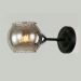 Бра Linvel LB 9353/1 Эшли Чёрный/хром Е14 40W