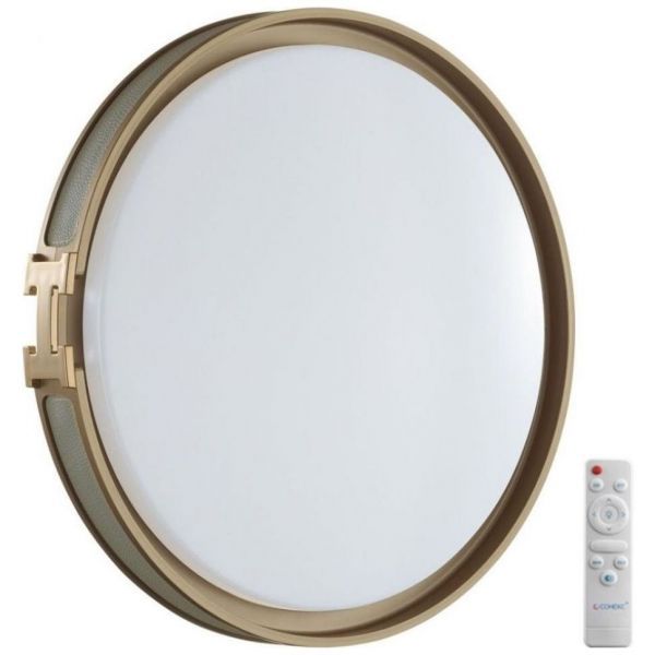 Настенно-потолочный светодиодный светильник Sonex Color Favemo Grey 7654/EL