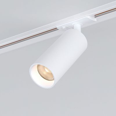 Трековый светильник Elektrostandard Diffe белый 10W 4200K (85152/01) однофазный