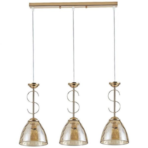 Подвесной светильник ЭкономСвет 30104/3GD AMB