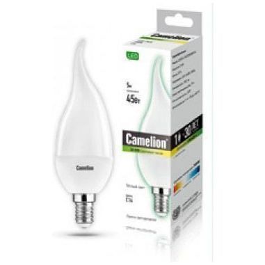 Лампа светодиодная Camelion LED5-CW35/845/E14