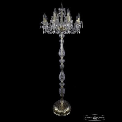 Торшер Bohemia Ivele Crystal 1402T1/8+4/195-165/G