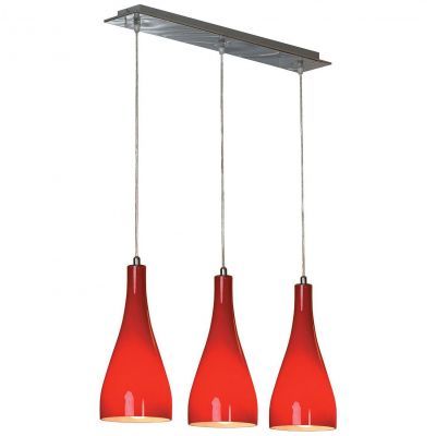 Светильник подвесной LUSSOLE LSF-1156-03 RIMINI хром