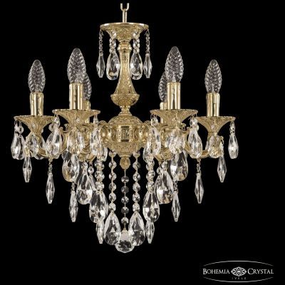 Люстра бронзовая 72101/6/125 B G Bohemia Ivele Crystal