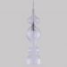 Подвесной светильник Crystal Lux Iris SP1 A Transparent Iris
