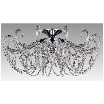 Потолочная люстра Crystal Lux Imperia PL6 Chrome/Transparente Imperia