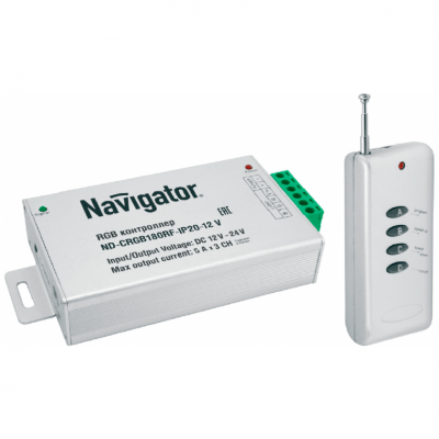 Контроллер Navigator 71 495 ND-CRGB180RF-IP20-12V