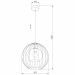 Подвесной светильник TK Lighting 2552 Universo