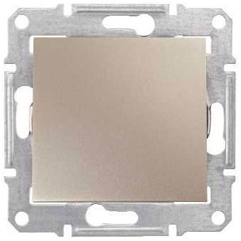Переключатель 1-клавишный Schneider Electric Sedna Титан 10А (сх.6)