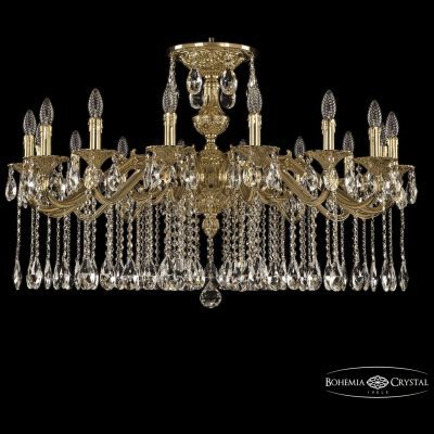 Люстра бронзовая 72202/16/360 A G Bohemia Ivele Crystal