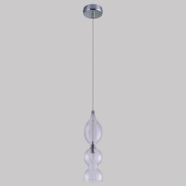 Подвесной светильник Crystal Lux Iris SP1 B Transparent Iris