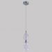 Подвесной светильник Crystal Lux Iris SP1 B Transparent Iris