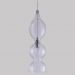 Подвесной светильник Crystal Lux Iris SP1 B Transparent Iris