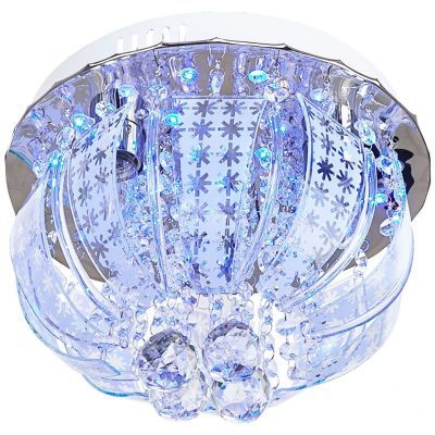 Люстра круглая ЭкономСвет 0513/3CR RC RBPLED