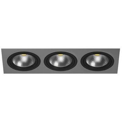 Встраиваемый точечный светильник i839070707 серый/черный Intero 111 Lightstar