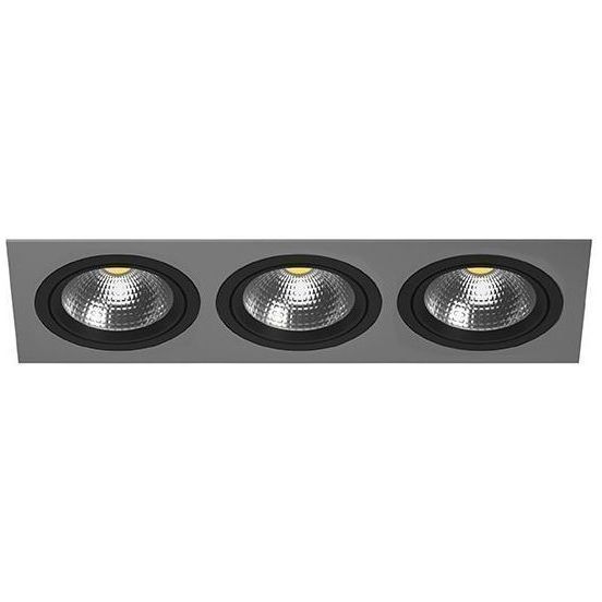 Встраиваемый точечный светильник i839070707 серый/черный Intero 111 Lightstar
