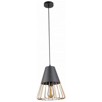 Светильник Linvel LV 9316/1 Бейд Черный/золото E27