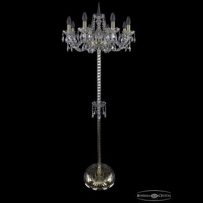 Торшер Bohemia Ivele Crystal 1402T2/8/195-160/G