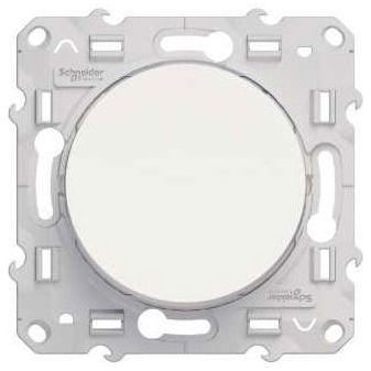 Переключатель Schneider Electric Odace 1-клавишный белый