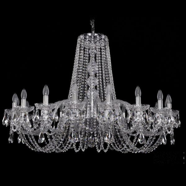 Люстра Bohemia Ivele Crystal 1402/18/400/Ni
