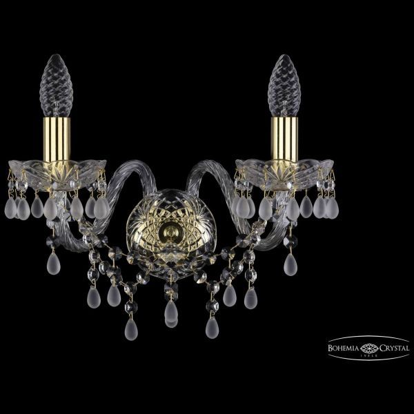 Бра Bohemia Ivele Crystal 1410B/2/160/G/V0300