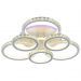 Светодиодная люстра Profit Light 8052/3+3 WHT