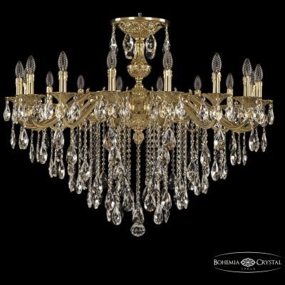 Люстра бронзовая 72202/16/360 B G Bohemia Ivele Crystal