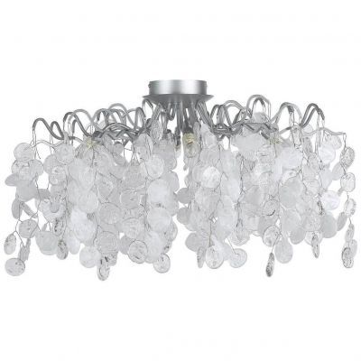 Потолочная люстра Crystal Lux Tenerife PL8 Silver Tenerife