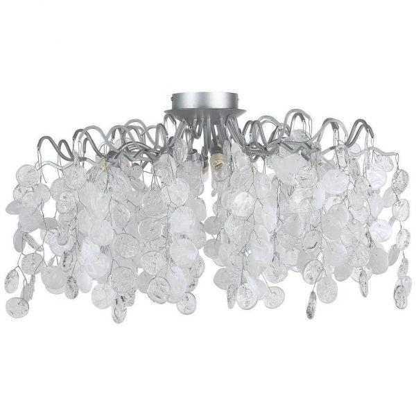 Потолочная люстра Crystal Lux Tenerife PL8 Silver Tenerife