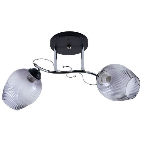 Люстра ЭкономСвет 12168/2MBK+CR SM