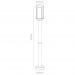 Уличный наземный светильник Arte Lamp Toronto A1036PA-1BK