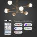 Умный потолочный светильник Calyx Eurosvet 60168/8 латунь Smart