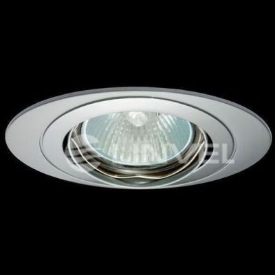 Светильник встраиваемый Linvel ELC-404 PC/CH/PC Св-к под MR-11 повор. элипс