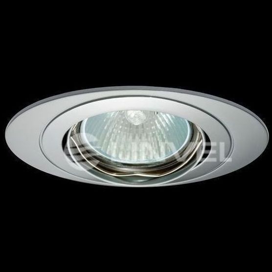 Светильник встраиваемый Linvel ELC-404 PC/CH/PC Св-к под MR-11 повор. элипс