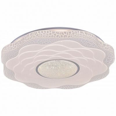 Светильник светодиодный Linvel MS 1058 80W 3000-6000К IP20 4000Lm диммируемый с ПДУ и подсветкой RGB D510 мм H100 мм