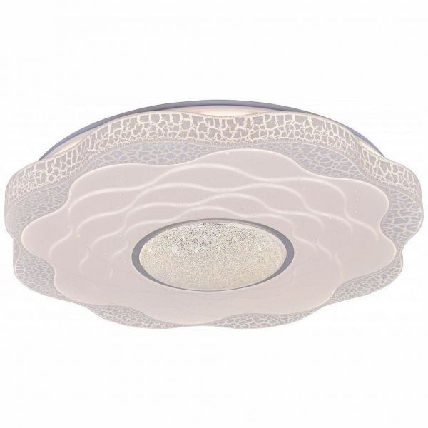 Светильник светодиодный Linvel MS 1058 80W 3000-6000К IP20 4000Lm диммируемый с ПДУ и подсветкой RGB D510 мм H100 мм