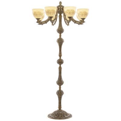 Торшер бронзовый 72009T/8/210 FP P1 U Horse Bohemia Ivele Crystal