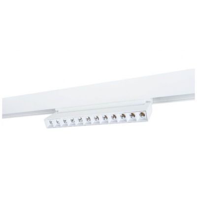 Трековый светодиодный светильник Arte Lamp Linea A4678PL-1WH