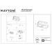 Встраиваемый светильник Maytoni DL043-02-10W3K-SQ-W