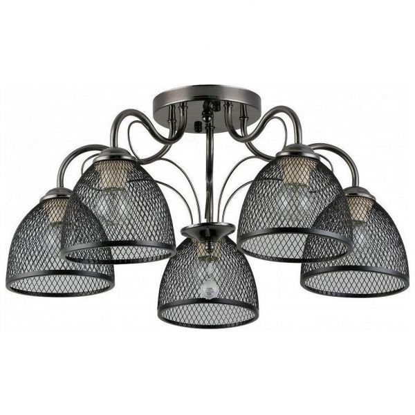 Люстра Linvel LV 9315/5 Торонто Черный E27