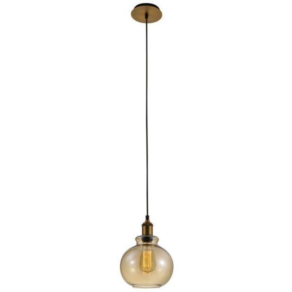 Светильник подвесной Crystal Lux OLLA SP1 AMBER